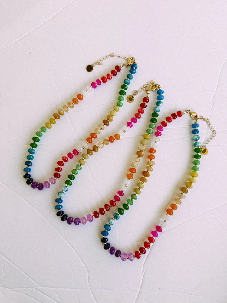 Radiant Dreams Rainbow Necklace