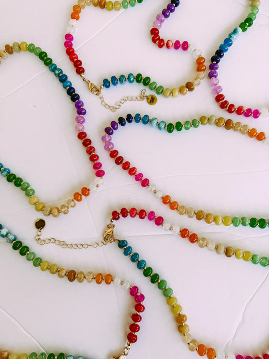 Radiant Dreams Rainbow Necklace